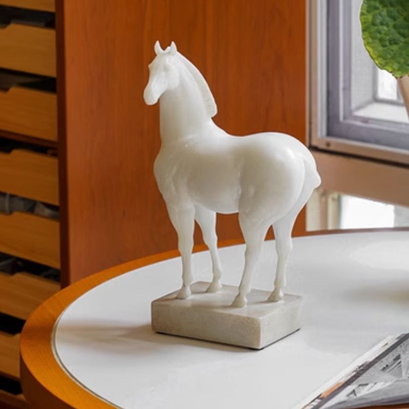 Office Furniture At Home - Horse Statue Decor Resin Horse Sculpture