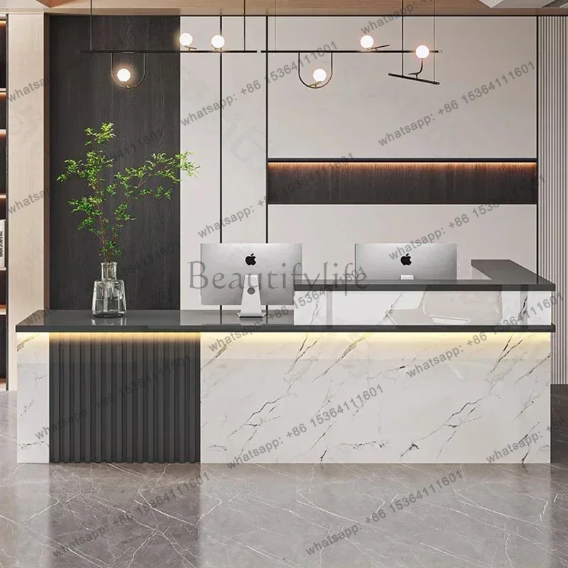 Office Furniture Bali - PG Vintage Display Reception Desk Modern