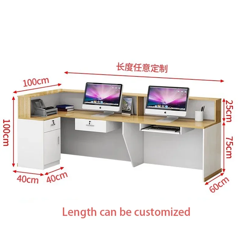 Modern Salon Reception Desk No - Office Furniture Bali review and price