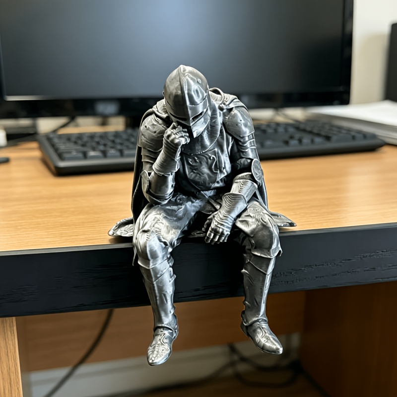 Medieval Knight Figurine Vinta - Office Furniture At Home review and price