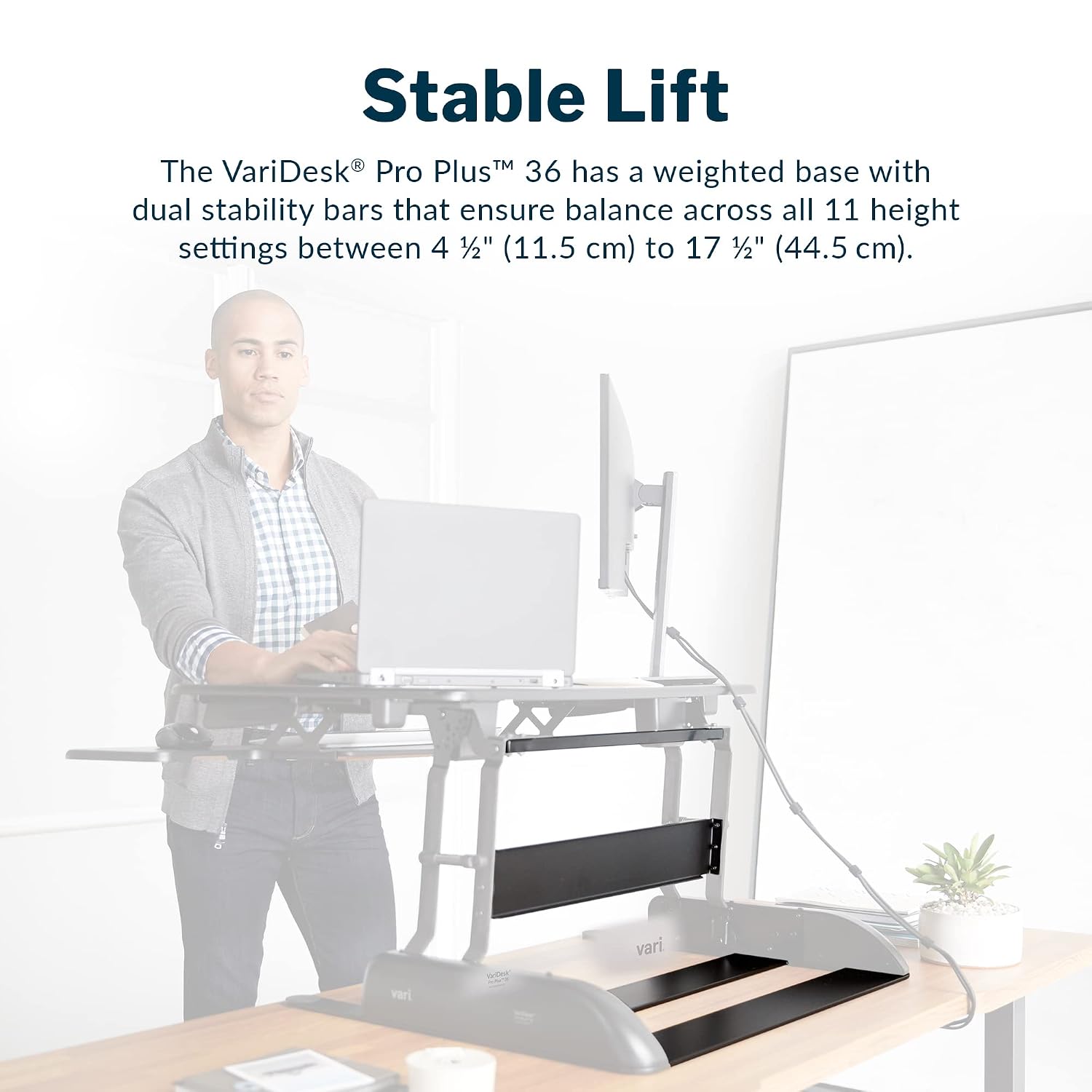 Desk Pro Plus 36 - Adjustable  - Office Furniture Plus review and price