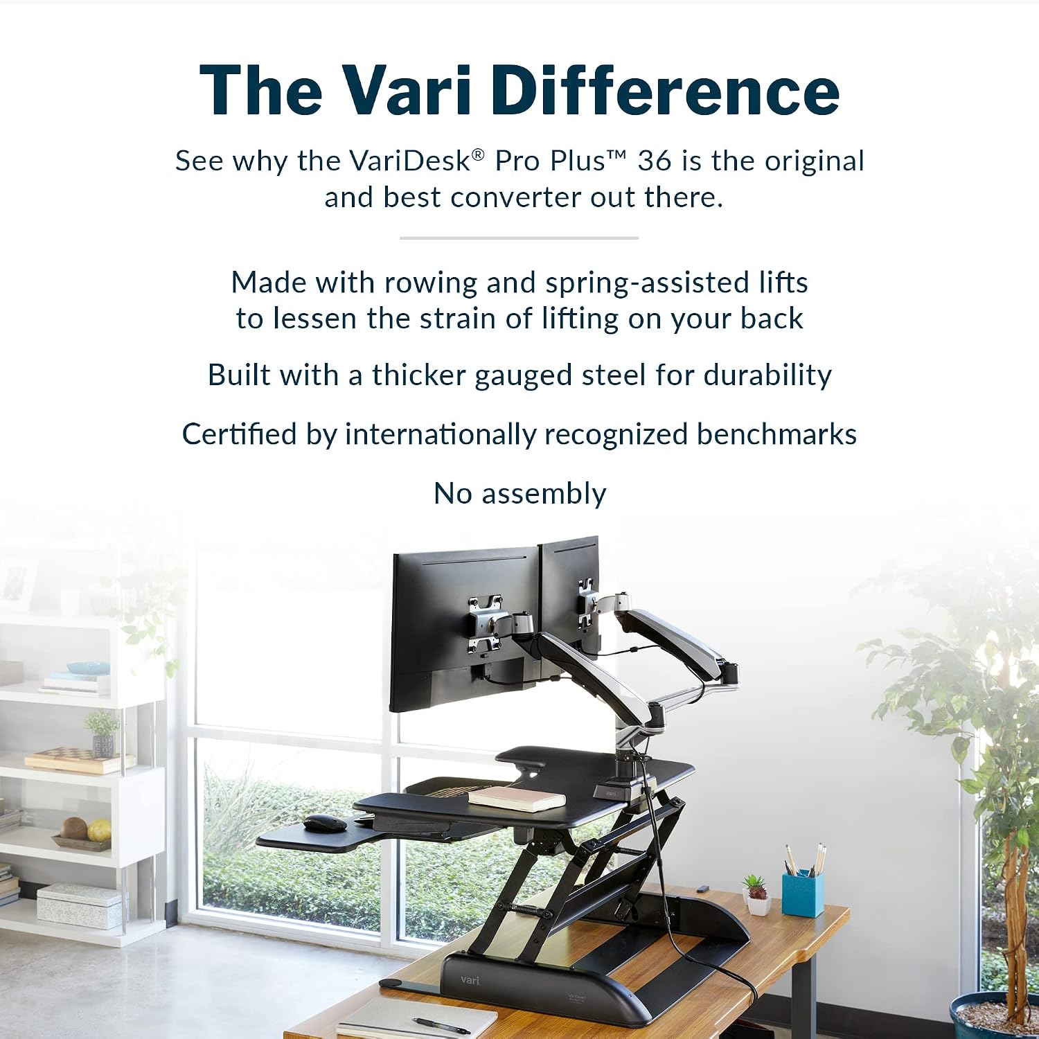 Desk Pro Plus 36 - Adjustable  - Office Furniture Plus review and price