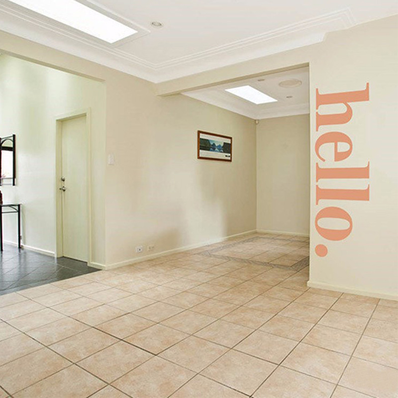 Hello Quotes Wall Sticker Viny - Office Furniture At Home review and price