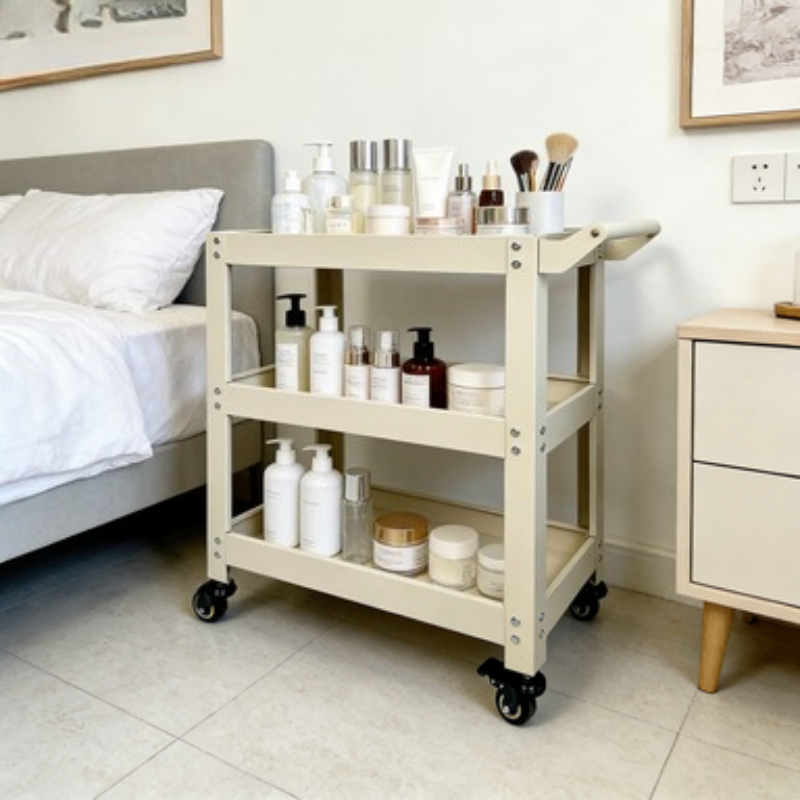 3 Tier Metal Storage Cart Mult - Book Cart Rolling review and price