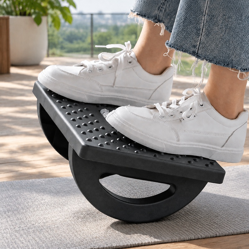 Portable Ergonomic Foot Stool  - Office Furniture At Home review and price
