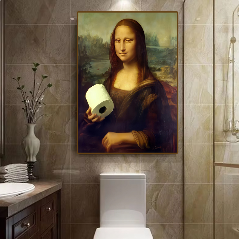 1pc Funny Abstract Bathroom To - Office Furniture At Home review and price