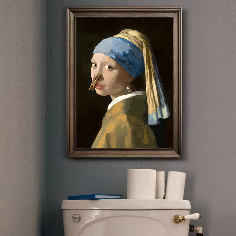 1pc Funny Abstract Bathroom To - Office Furniture At Home review and price