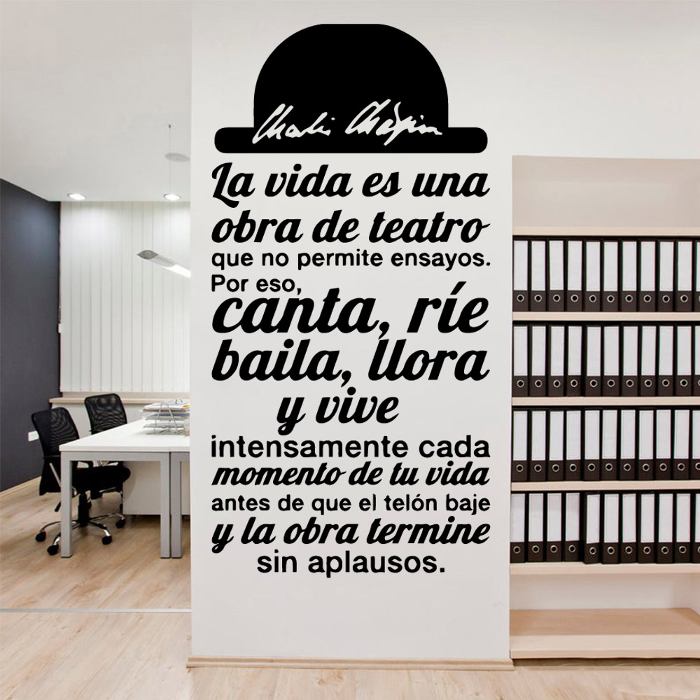 1 pc Spanish Motivational text - Office Furniture At Home review and price