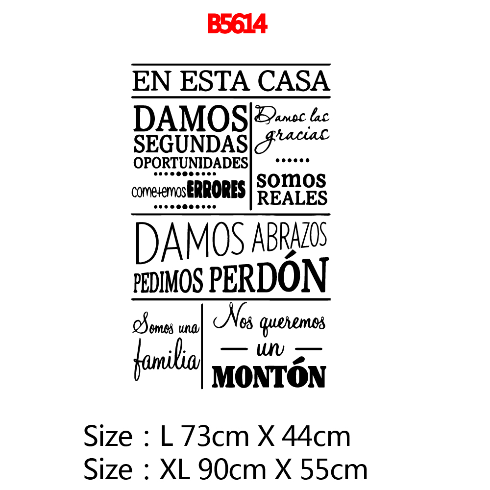 1 pc Spanish Motivational text - Office Furniture At Home review and price